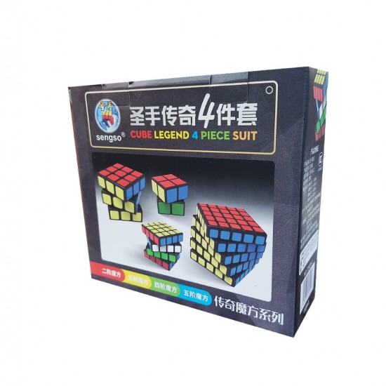 Set Cub Magic Shengshou Legend 4 in 1, Stickerless, 472CUB-1 Set Cub Magic Shengshou Legend 4 in 1, Stickerless, 472CUB-1