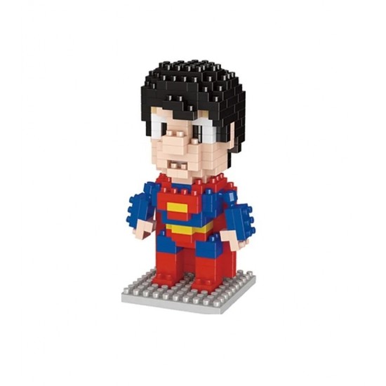 Set Micro block, 190 piese, Superman, 410CUB-1 Set Micro block, 190 piese, Superman, 410CUB-1
