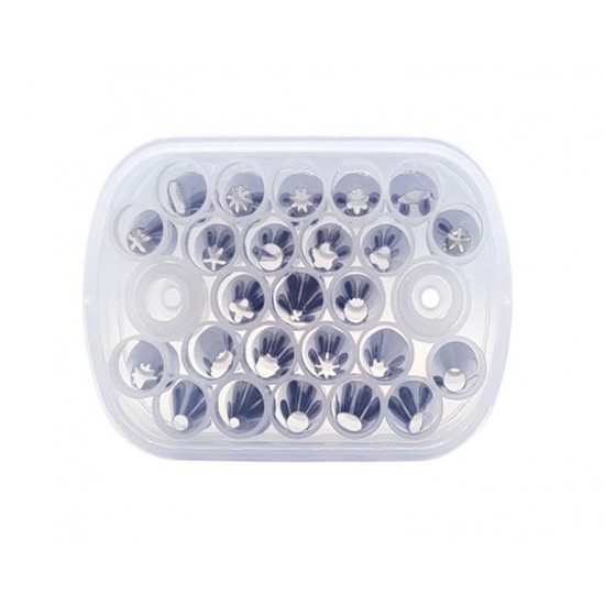 Set duiuri ornat din inox, 26 piese, 206COF Set duiuri ornat din inox, 26 piese, 206COF