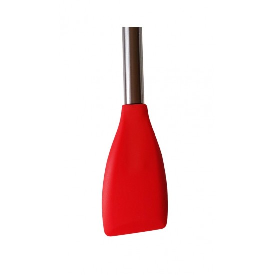Spatula din metal cu silicon, Rosu, 30 cm, 322COF