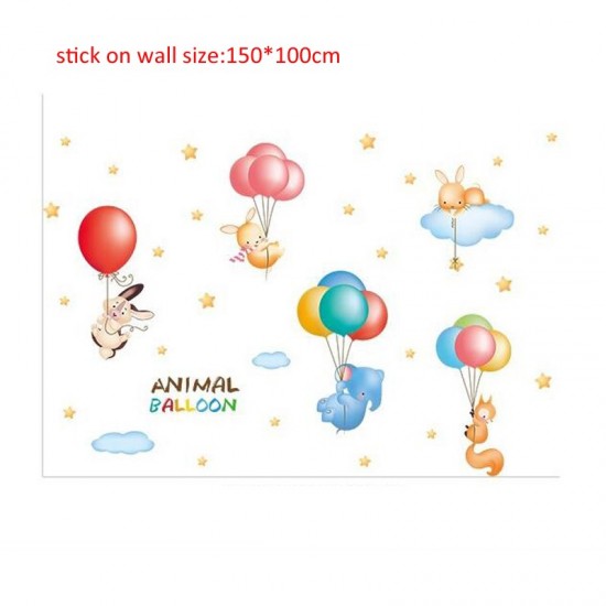 Sticker decorativ, Animal balloon, 150 cm, 772STK Sticker decorativ, Animal balloon, 150 cm, 772STK
