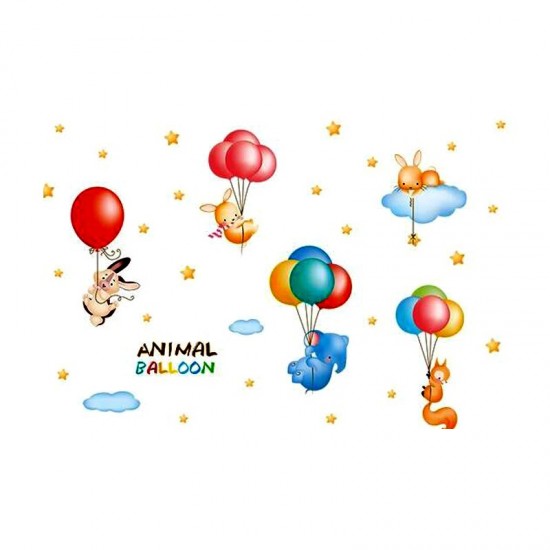 Sticker decorativ, Animal balloon, 150 cm, 772STK Sticker decorativ, Animal balloon, 150 cm, 772STK