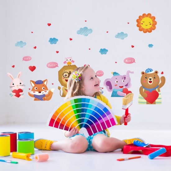 Sticker decorativ, Animale, 132 cm, 765STK Sticker decorativ, Animale, 132 cm, 765STK