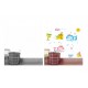 Sticker decorativ, Animale marine, 130 cm, 786STK Sticker decorativ, Animale marine, 130 cm, 786STK