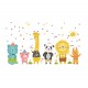 Sticker decorativ, Animalute, 126 cm, 804STK Sticker decorativ, Animalute, 126 cm, 804STK