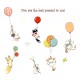Sticker decorativ, Animalute, Baloane, 100 cm, 727STK Sticker decorativ, Animalute, Baloane, 100 cm, 727STK