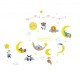 Sticker decorativ, Animalute, Sweet dreams, 79 cm, 725STK Sticker decorativ, Animalute, Sweet dreams, 79 cm, 725STK