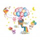 Sticker decorativ, Baloane, Happy balloon, 85 cm, 714STK Sticker decorativ, Baloane, Happy balloon, 85 cm, 714STK