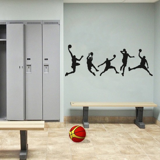 Sticker decorativ, Baschetbalisti, 126 cm, 811STK Sticker decorativ, Baschetbalisti, 126 cm, 811STK