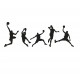 Sticker decorativ, Baschetbalisti, 126 cm, 811STK Sticker decorativ, Baschetbalisti, 126 cm, 811STK
