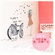 Sticker decorativ, Bicicleta, Better days, 95 cm, 708STK Sticker decorativ, Bicicleta, Better days, 95 cm, 708STK