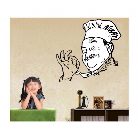 Sticker decorativ, Bucatar, 55 cm, 1145STK Sticker decorativ, Bucatar, 55 cm, 1145STK