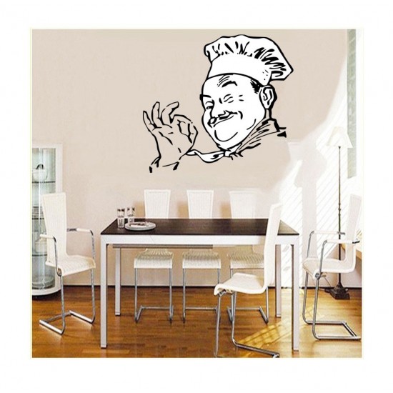 Sticker decorativ, Bucatar, 55 cm, 1145STK Sticker decorativ, Bucatar, 55 cm, 1145STK