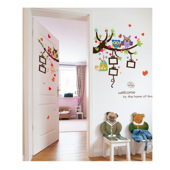 Sticker decorativ, Bufnite 150 cm, 745STK Sticker decorativ, Bufnite 150 cm, 745STK
