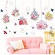 Sticker decorativ, Colivii cu flori, 150 cm, 776STK Sticker decorativ, Colivii cu flori, 150 cm, 776STK