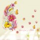 Sticker decorativ, Colorful feather, 74 cm, 769STK Sticker decorativ, Colorful feather, 74 cm, 769STK