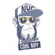 Sticker decorativ, Cool Boy, 70 cm, 1074STK Sticker decorativ, Cool Boy, 70 cm, 1074STK