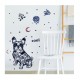 Sticker decorativ, Cool Dog, Old school, 77 cm, 726STK