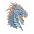 Sticker decorativ, Dragon, 70 cm, 1073STK