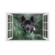 Sticker decorativ, Fereastra 3D, Caine, 85 cm, 621STK Sticker decorativ, Fereastra 3D, Caine, 85 cm, 621STK