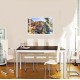Sticker decorativ, Fereastra 3D, Cinque Terre, 85 cm, 673STK Sticker decorativ, Fereastra 3D, Cinque Terre, 85 cm, 673STK
