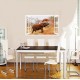 Sticker decorativ, Fereastra 3D, Elefant, 85 cm, 614STK Sticker decorativ, Fereastra 3D, Elefant, 85 cm, 614STK