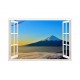 Sticker decorativ, Fereastra 3D, Munte, 85 cm, 537STK Sticker decorativ, Fereastra 3D, Munte, 85 cm, 537STK