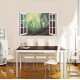 Sticker decorativ, Fereastra 3D, Padure, 85 cm, 541STK Sticker decorativ, Fereastra 3D, Padure, 85 cm, 541STK
