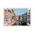 Sticker decorativ, Fereastra 3D, Venetia, 85 cm, 694STK