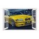 Sticker decorativ, Ferestra 3D, Masina, 80 cm, 1010STK Sticker decorativ, Ferestra 3D, Masina, 80 cm, 1010STK