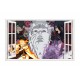 Sticker decorativ, Ferestra 3D, Uchiha-Uzumaki, 85 cm, 1017STK Sticker decorativ, Ferestra 3D, Uchiha-Uzumaki, 85 cm, 1017STK