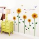 Sticker decorativ, Floarea soarelui, 150 cm, 785STK Sticker decorativ, Floarea soarelui, 150 cm, 785STK