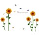 Sticker decorativ, Floarea soarelui, 150 cm, 785STK Sticker decorativ, Floarea soarelui, 150 cm, 785STK