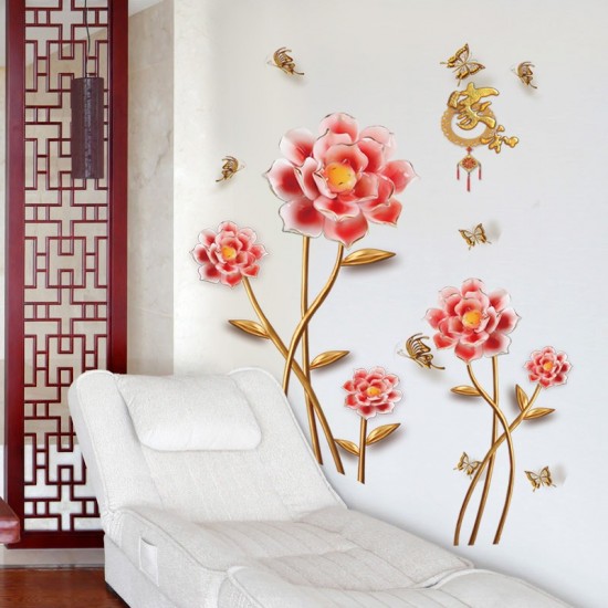Sticker decorativ, Flori, 145 cm, 756STK Sticker decorativ, Flori, 145 cm, 756STK