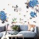 Sticker decorativ, Flori albastre, 130 cm, 802STK Sticker decorativ, Flori albastre, 130 cm, 802STK