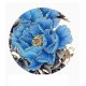 Sticker decorativ, Flori albastre, 130 cm, 802STK Sticker decorativ, Flori albastre, 130 cm, 802STK