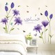 Sticker decorativ, Flori albastre, 160 cm, 744STK Sticker decorativ, Flori albastre, 160 cm, 744STK