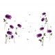 Sticker decorativ, Flori mov, 140 cm, 797STK Sticker decorativ, Flori mov, 140 cm, 797STK