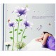 Sticker decorativ, Flori mov, 170 cm, 739STK Sticker decorativ, Flori mov, 170 cm, 739STK
