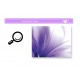 Sticker decorativ, Flori mov, 170 cm, 739STK Sticker decorativ, Flori mov, 170 cm, 739STK