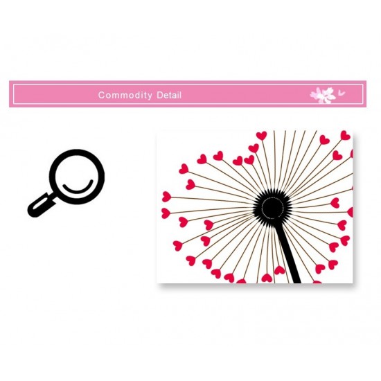 Sticker decorativ, Flori papadie, 120 cm, 808STK Sticker decorativ, Flori papadie, 120 cm, 808STK