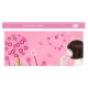 Sticker decorativ, Flori roz, 130 cm, 702STK Sticker decorativ, Flori roz, 130 cm, 702STK