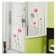 Sticker decorativ, Flori roz, 187 cm, 732STK