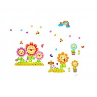Sticker decorativ, Flower, 120 cm, 710STK Sticker decorativ, Flower, 120 cm, 710STK