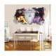 Sticker decorativ, Gaura in perete 3D, Uchiha-Uzumaki, 85 cm, 1017STK-2