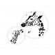 Sticker decorativ, Girafe, 130 cm, 747STK Sticker decorativ, Girafe, 130 cm, 747STK