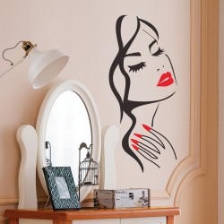 Sticker decorativ, Girl, 57 cm, 820STK Sticker decorativ, Girl, 57 cm, 820STK