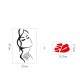 Sticker decorativ, Girl, 57 cm, 820STK Sticker decorativ, Girl, 57 cm, 820STK