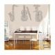 Sticker decorativ, Instrumente muzicale, 55 cm, 1146STK Sticker decorativ, Instrumente muzicale, 55 cm, 1146STK