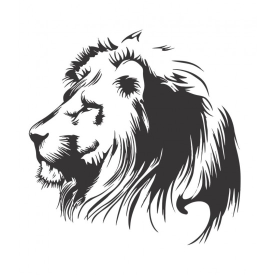 Sticker decorativ, Leu, 55 cm, 1141STK Sticker decorativ, Leu, 55 cm, 1141STK